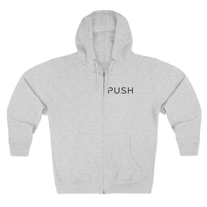 Zip Hoodie - P.U.S.H - Pray Until Something Happens