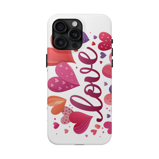 Love & Hearts Tough Valentine Phone Cases