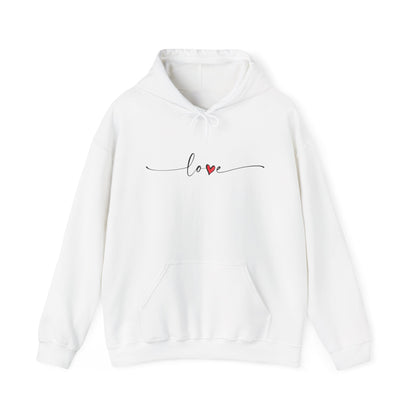 Love Valentine Hooded Sweatshirt