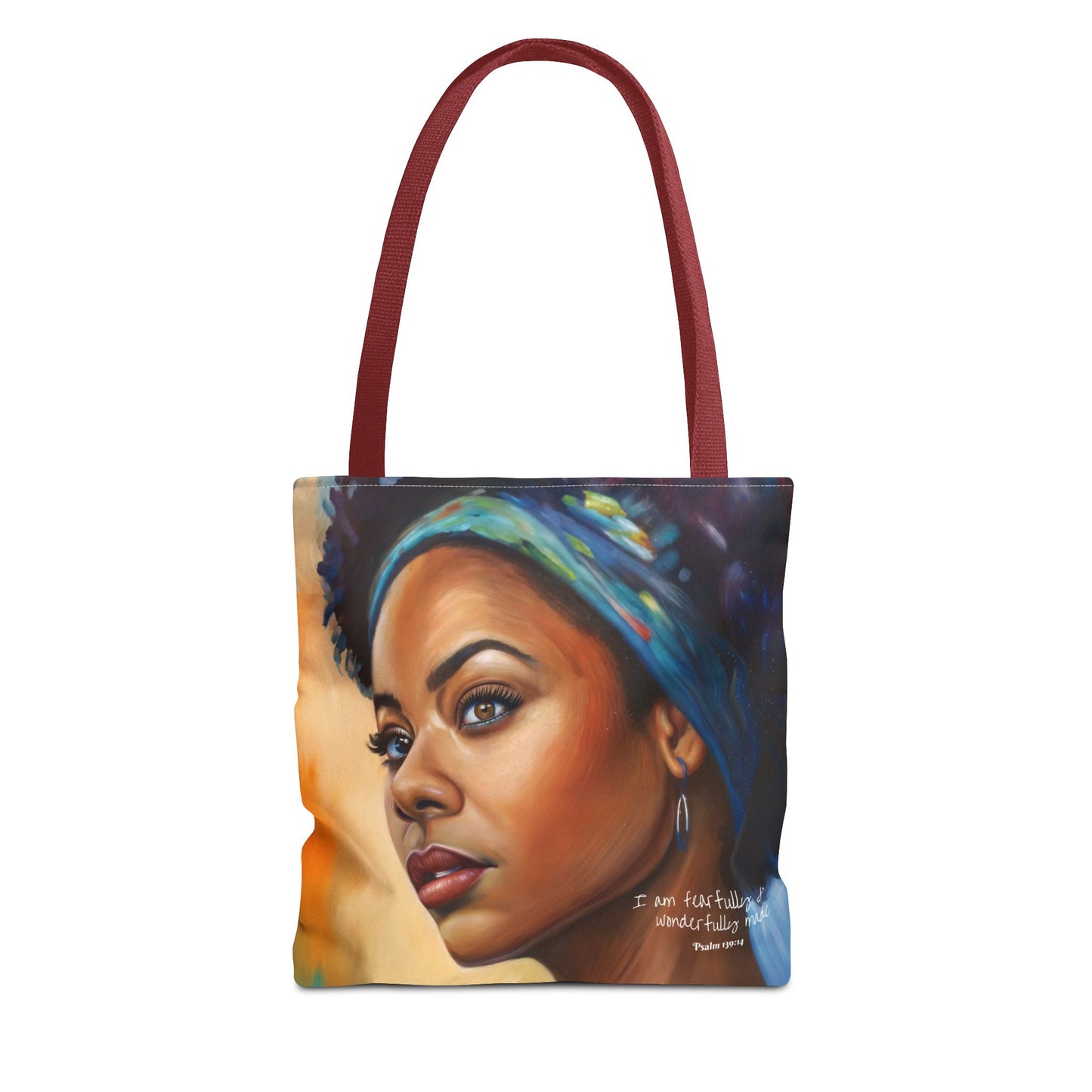 Art Tote Bag - Fearfully & Wonderfully Made Design