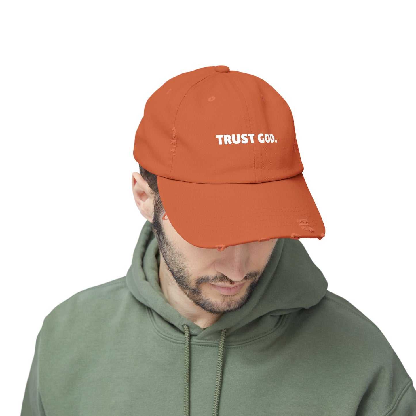 Distressed Cap - Trust God