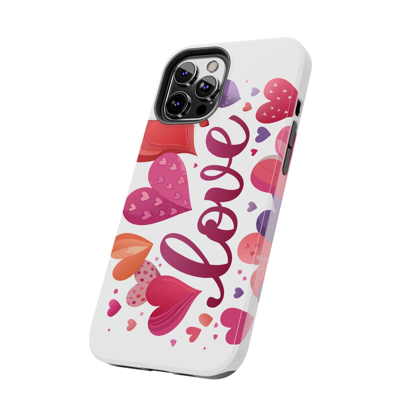 Love & Hearts Tough Valentine Phone Cases