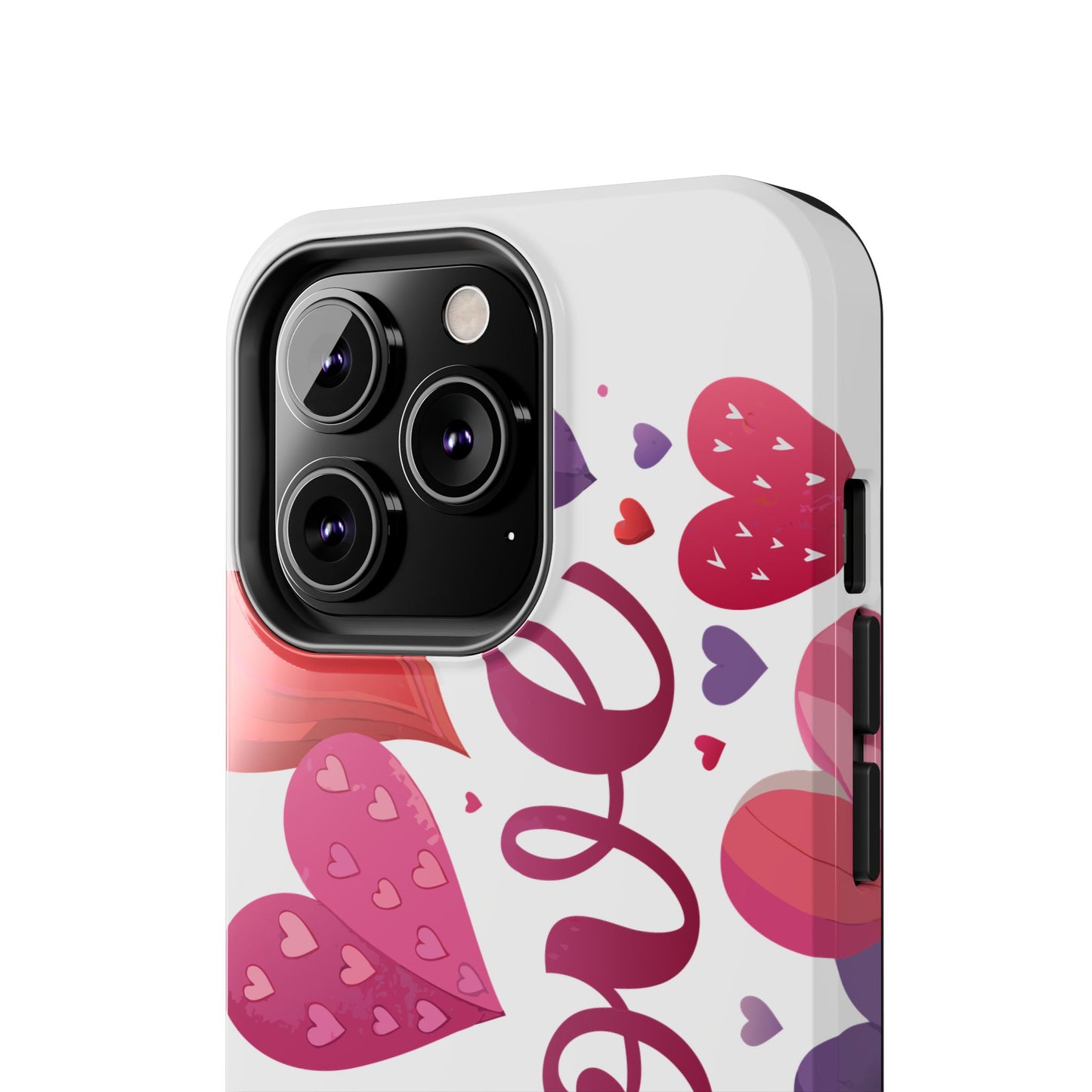 Love & Hearts Tough Valentine Phone Cases