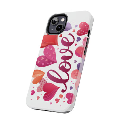 Love & Hearts Tough Valentine Phone Cases