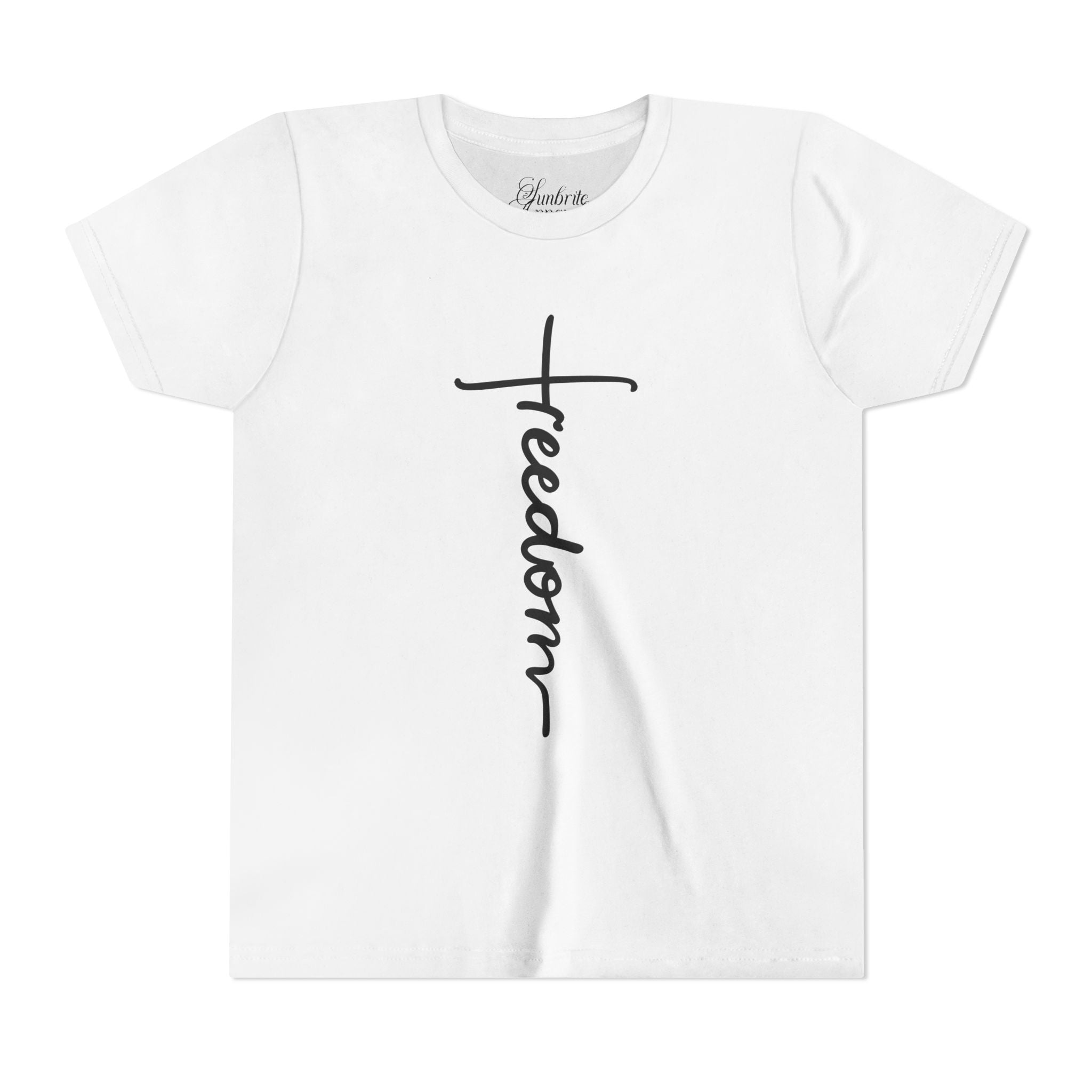 Christian Youth Tee - Freedom in Christ Design