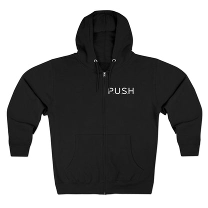 Personalized Zip Hoodie - P.U.S.H - Pray Until Something Happens