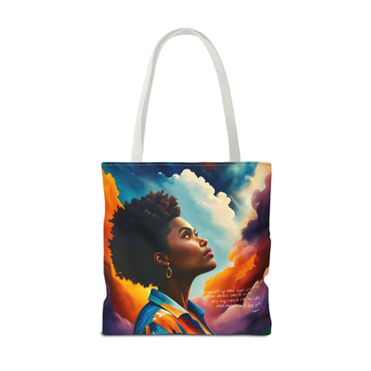 Custom - I Will Lift Up Mine Eyes Tote Bag - Art