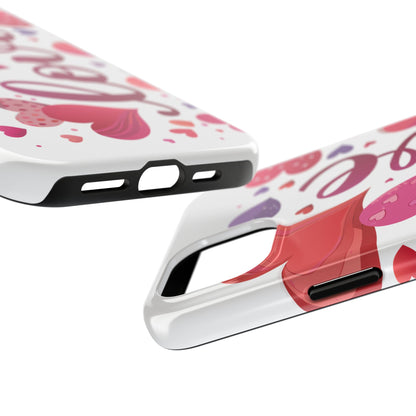 Love & Hearts Tough Valentine Phone Cases