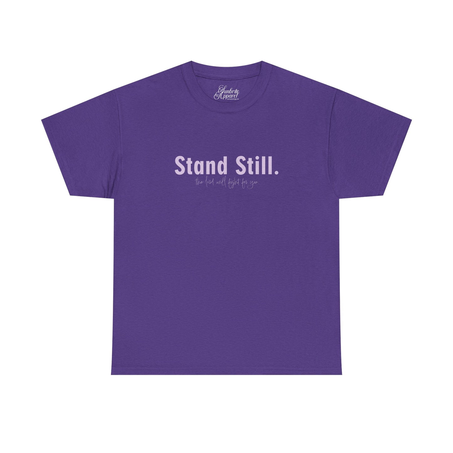 Christian Tee Stand Still The Lord will fight for You