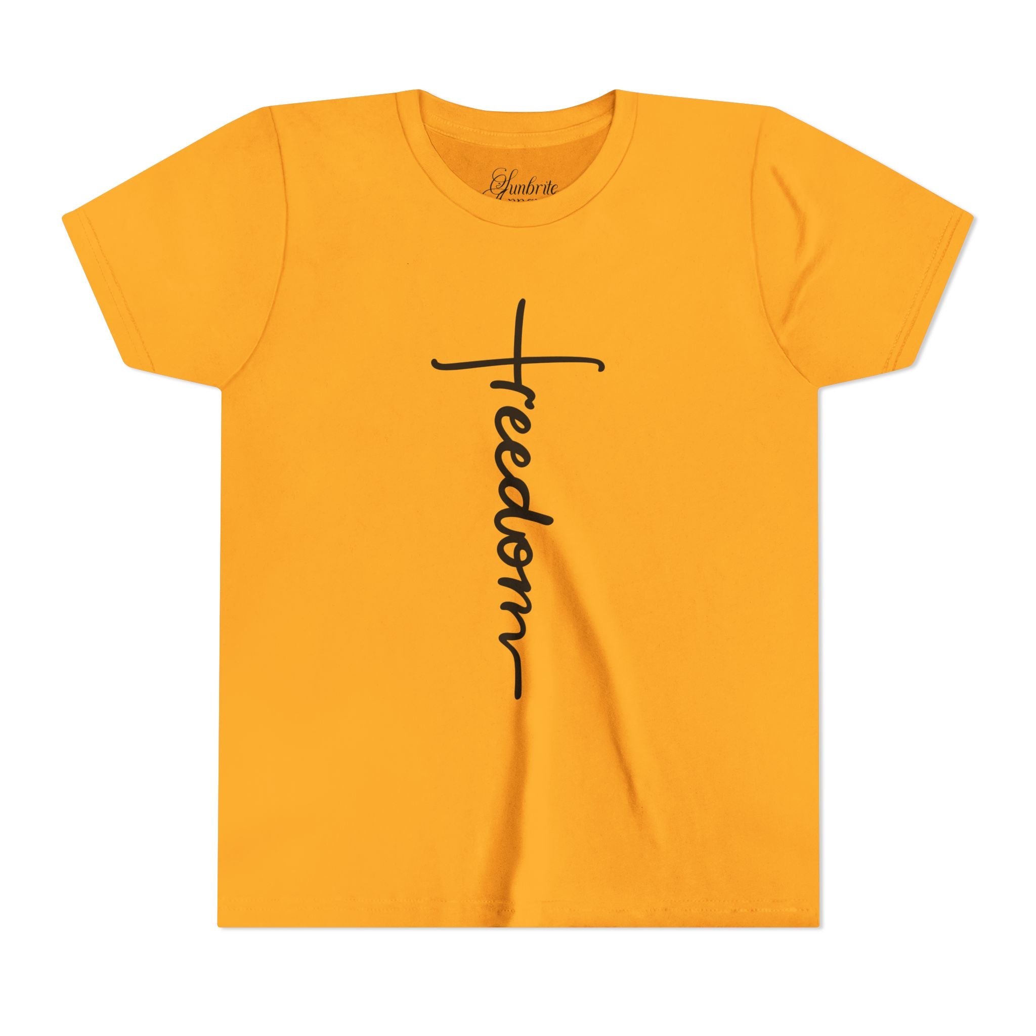 Christian Youth Tee - Freedom in Christ Design