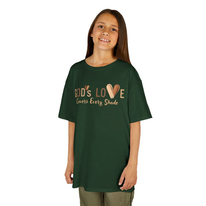 Kids Tee - God's Love Covers Every Shade