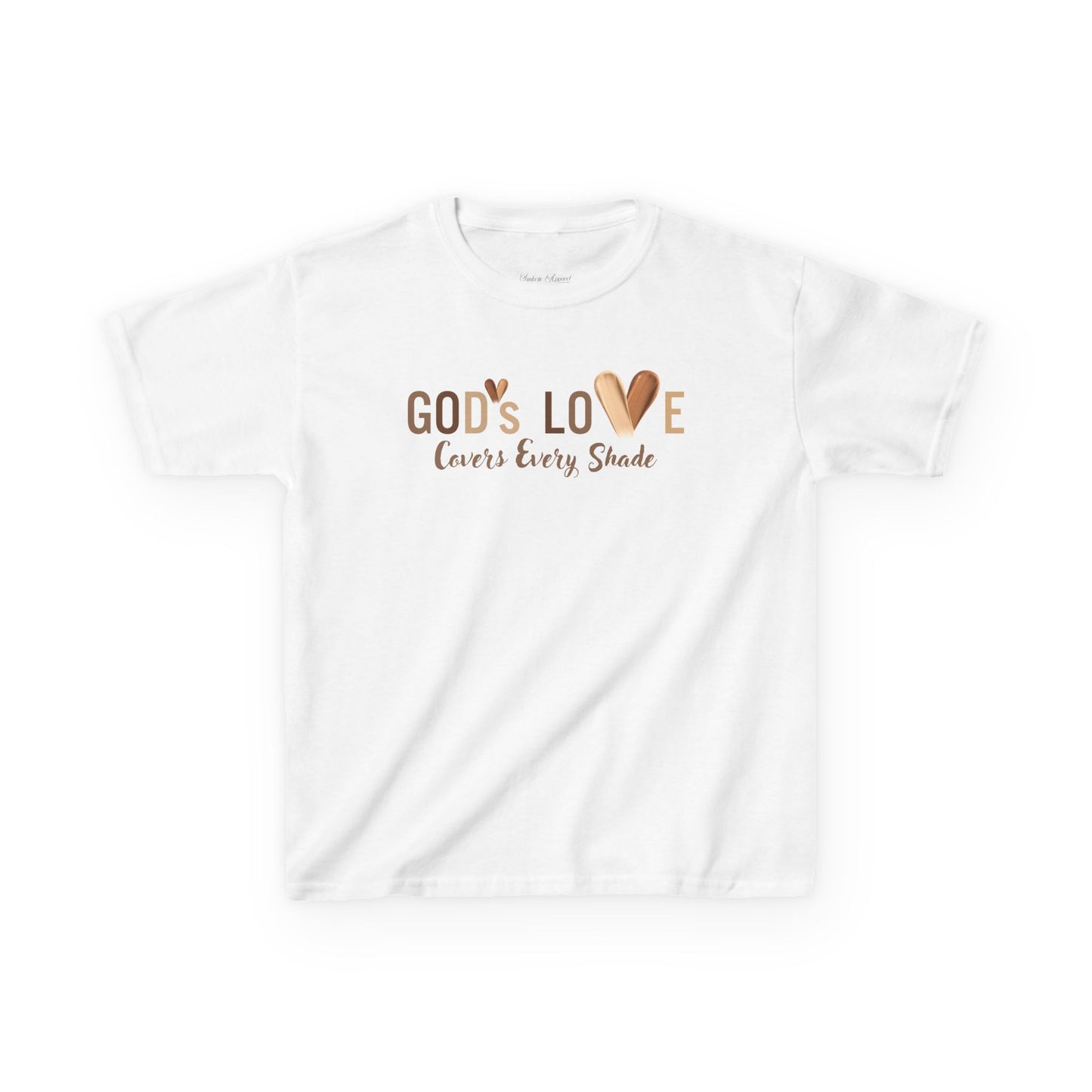 Kids Tee - God's Love Covers Every Shade