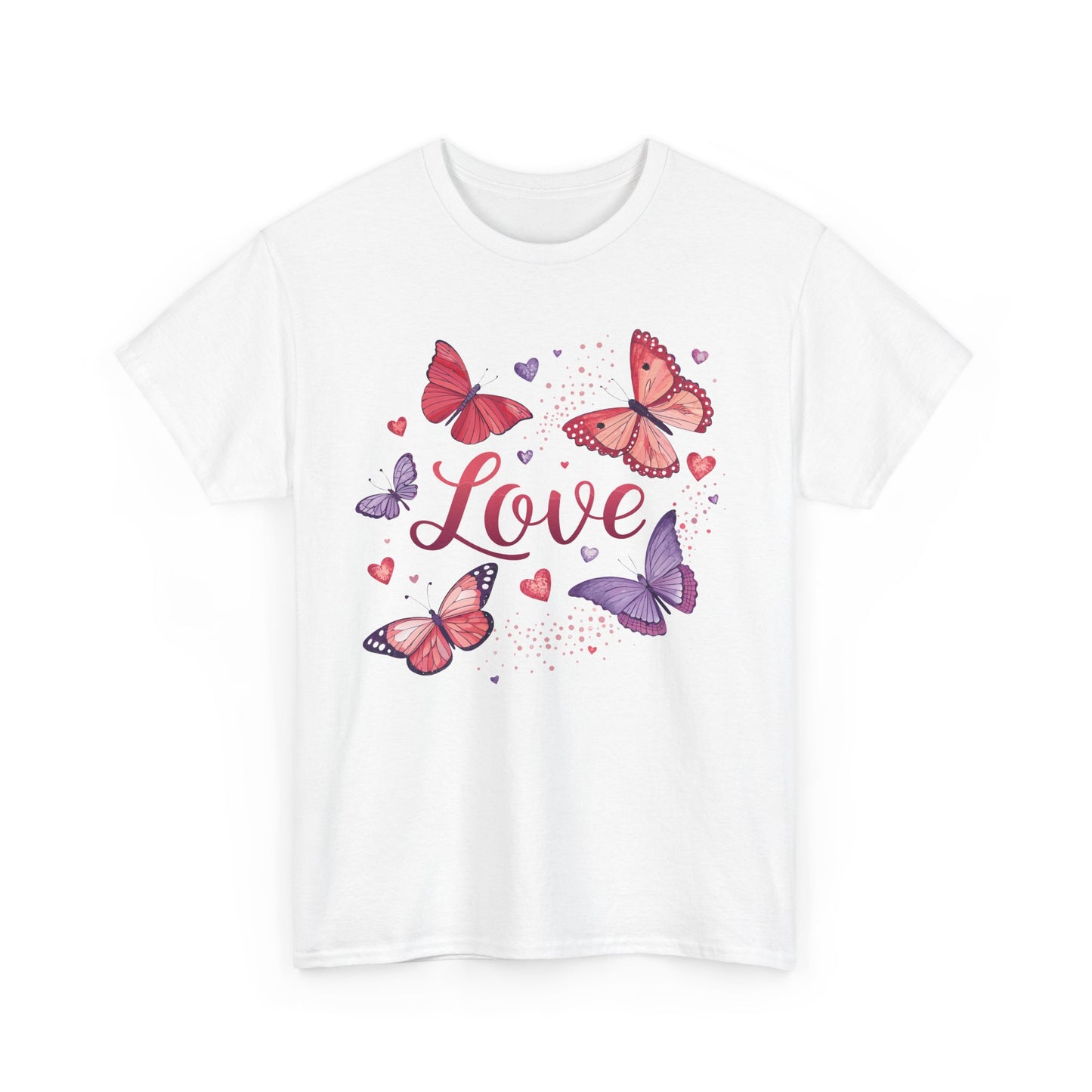 Love Valentine Butterfly T-Shirt