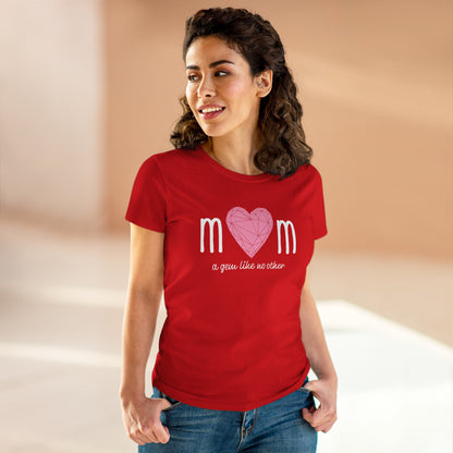 "Mom" A Gem Like No Other - Women's Cotton Tee – Perfect Gift for Mother's Day