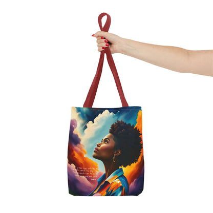 Custom - I Will Lift Up Mine Eyes Tote Bag - Art