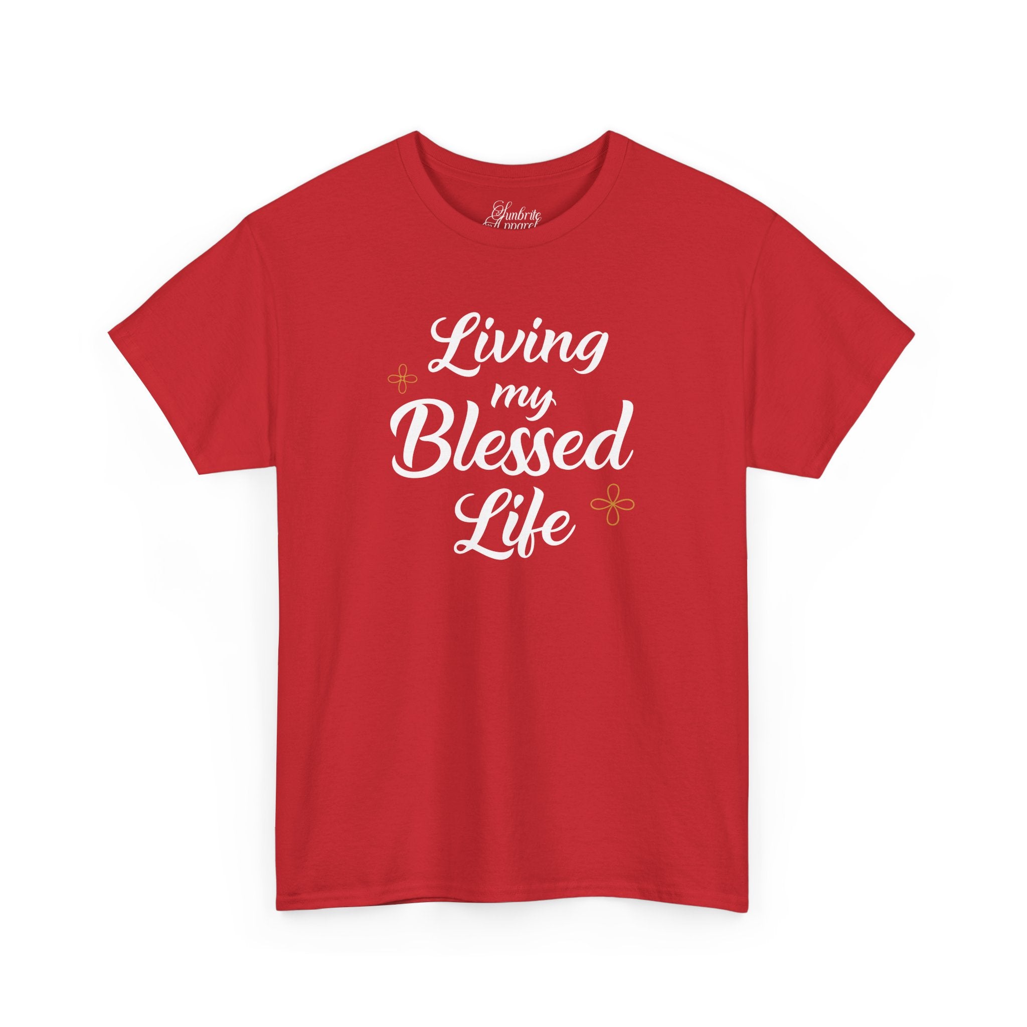 Living My Blessed Life Unisex Cotton Tee