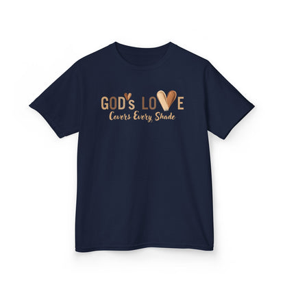 Kids Tee - God's Love Covers Every Shade