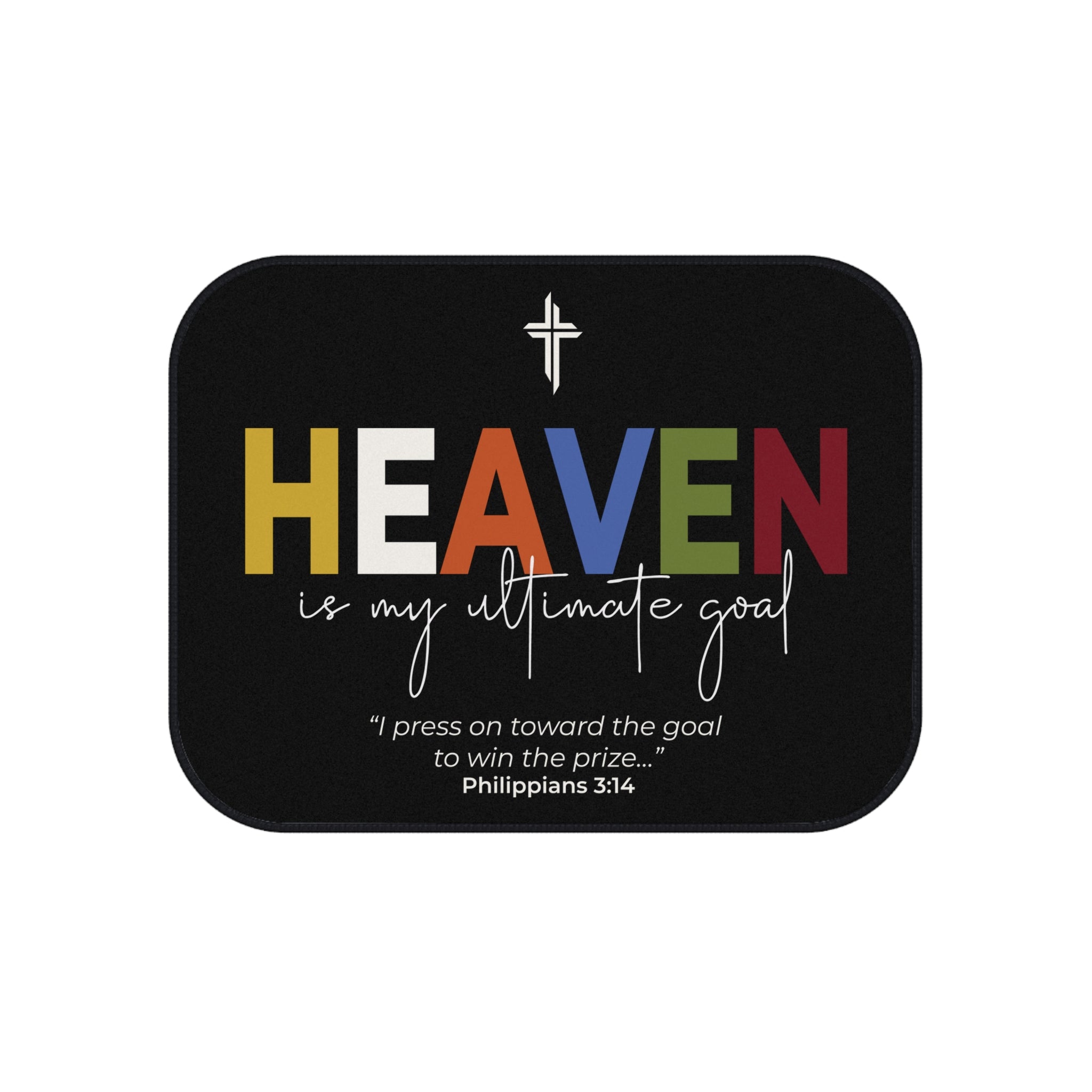 Car Mats (2x Rear) - Heaven is my ultimate goal