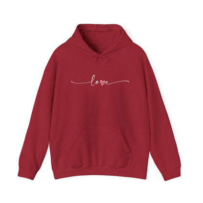 Love Valentine Hooded Sweatshirt