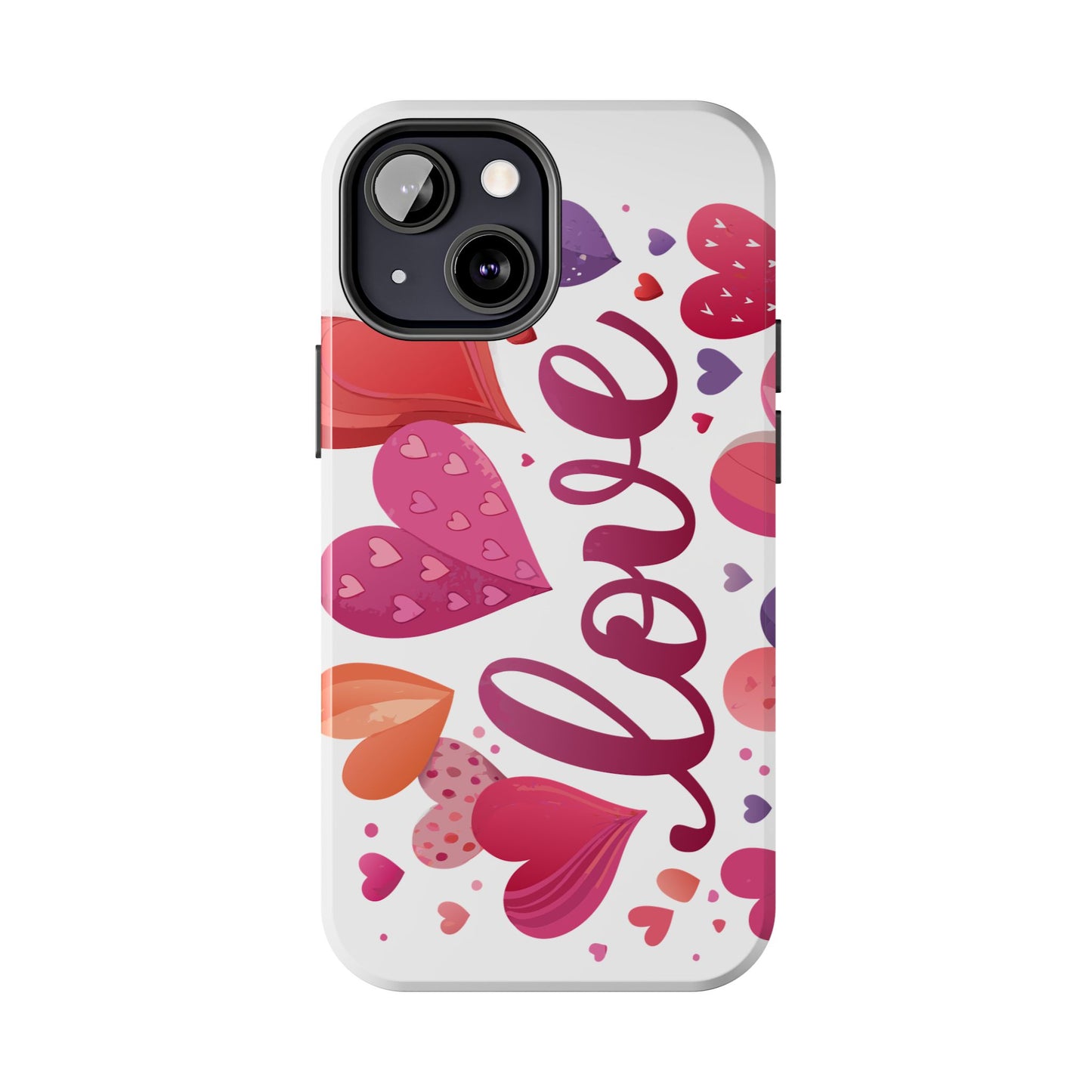 Love & Hearts Tough Valentine Phone Cases