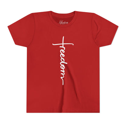 Christian Youth Tee - Freedom in Christ Design