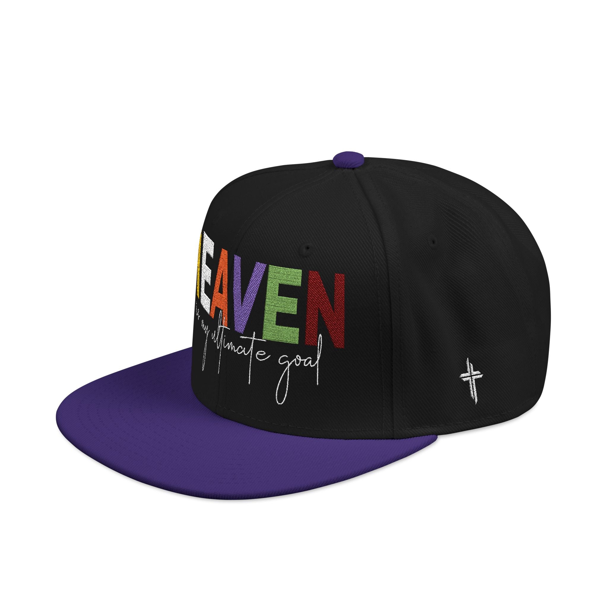 Snapback Cap Heaven is my Ultimate Goal Embroidery Hat