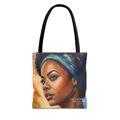 Art Tote Bag - Fearfully & Wonderfully Made Design