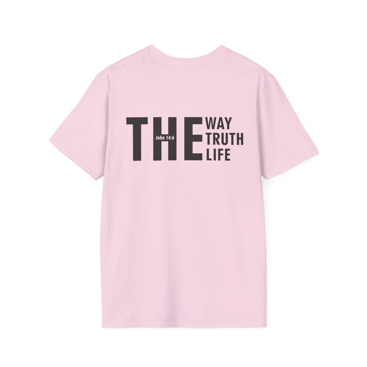 Christian T-Shirt Jesus Is The Way, The Truth, and The Life - John 14:6