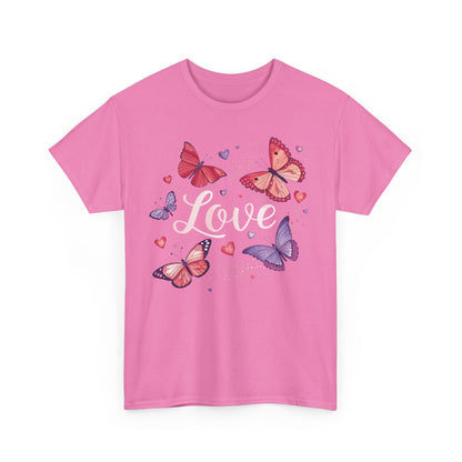 Love Valentine Butterfly T-Shirt