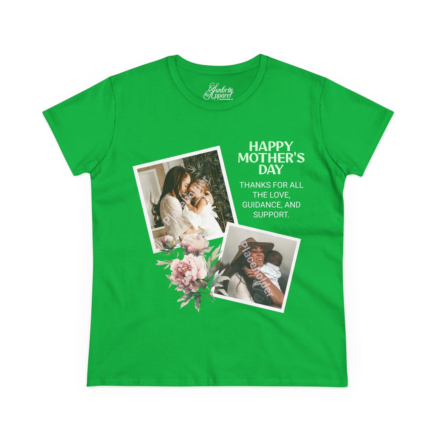 Happy Mother's Day Cotton Tee - Personalized Thoughtful Gift for Moms