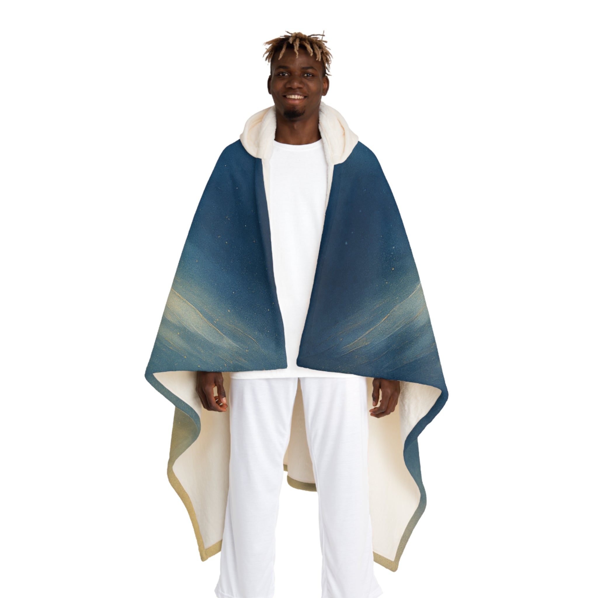 Sherpa Hooded Blanket - Under His Wings Design