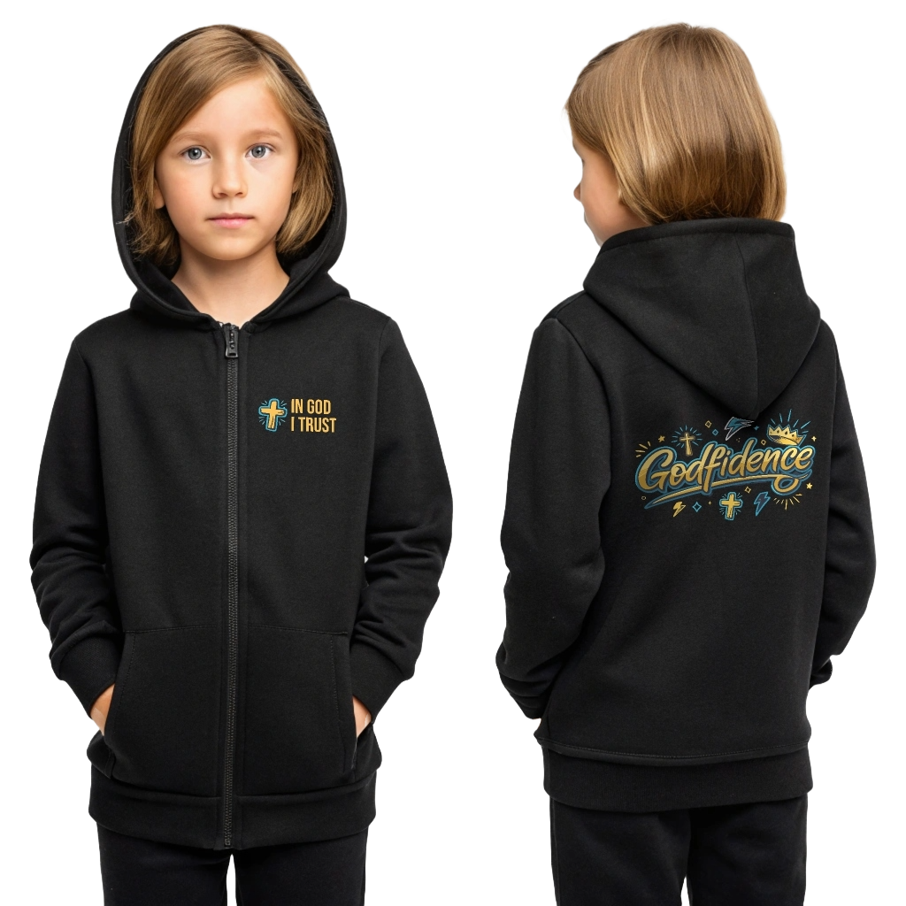 Godfidence Youth Zip Hoodie