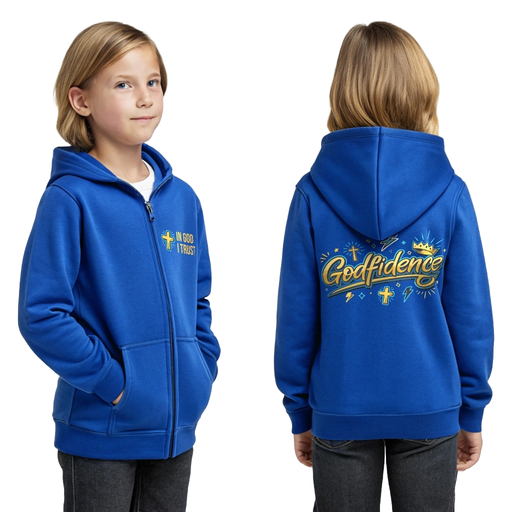 Godfidence Youth Zip Hoodie