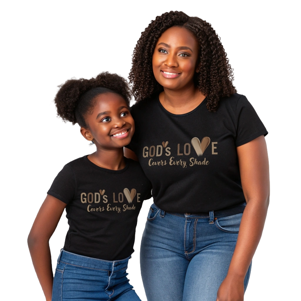 Kids Tee - God's Love Covers Every Shade