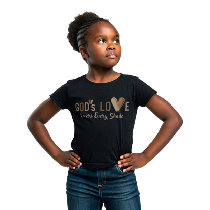 Kids Tee - God's Love Covers Every Shade