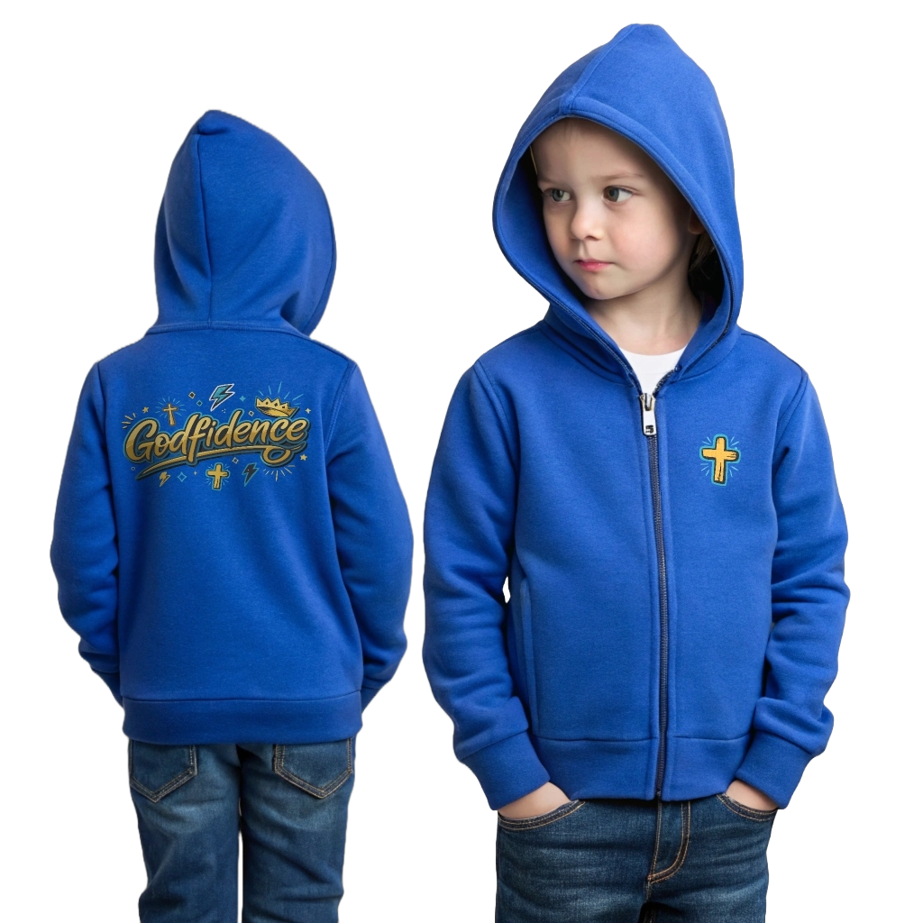 Godfidence Youth Zipped Hoodie