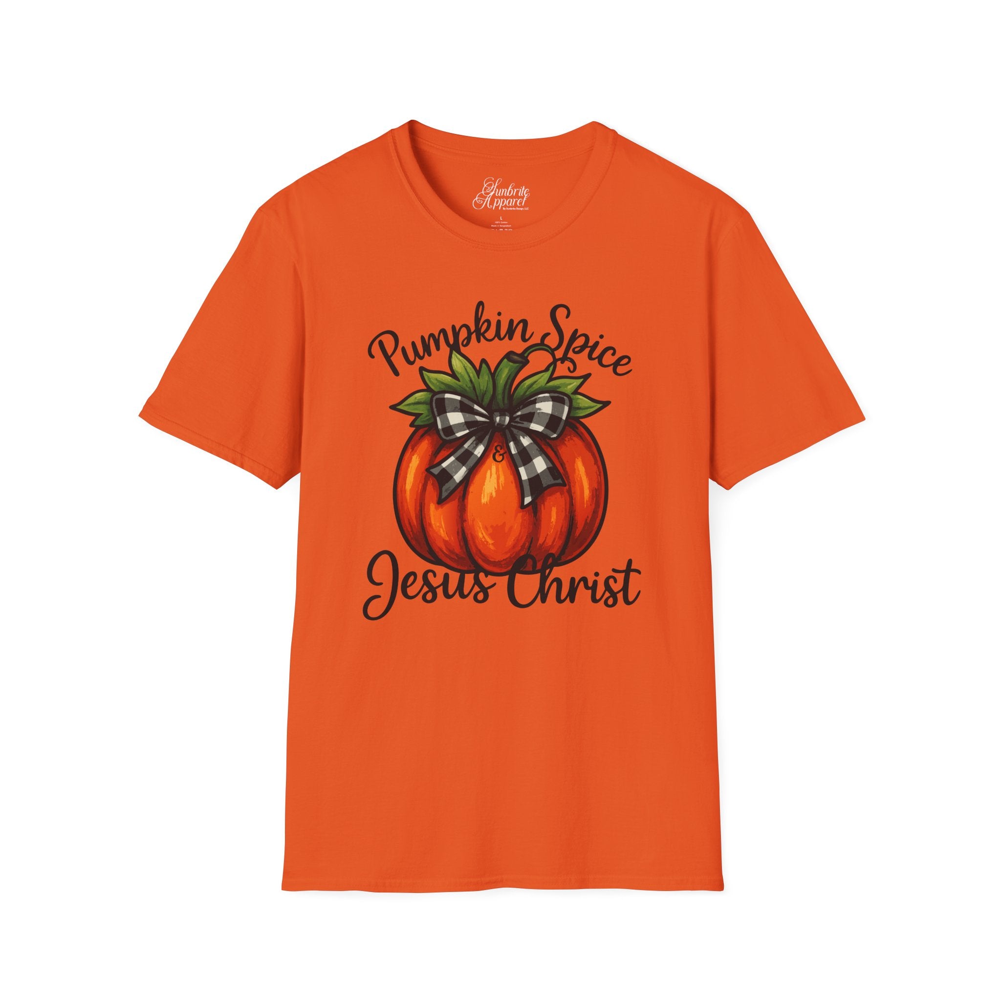 Unisex T-Shirt Pumpkin Spice & Jesus Christ