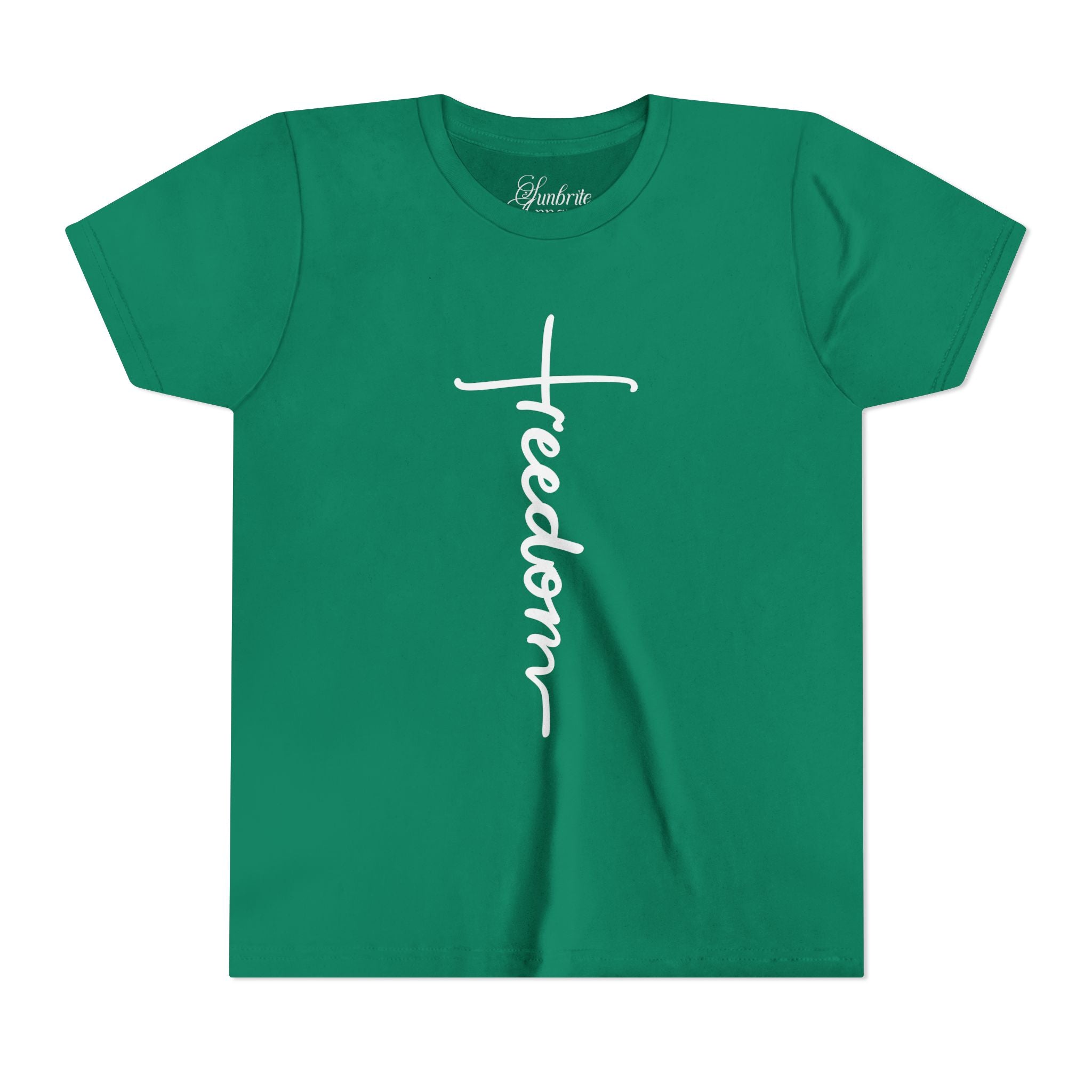 Christian Youth Tee - Freedom in Christ Design