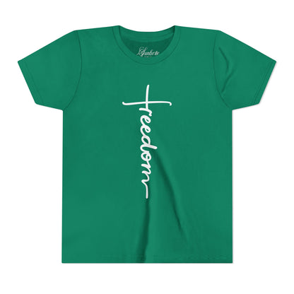 Christian Youth Tee - Freedom in Christ Design