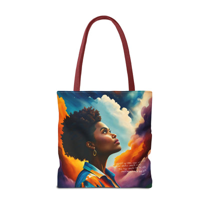 I Will Lift Up Mine Eyes Tote Bag - Art