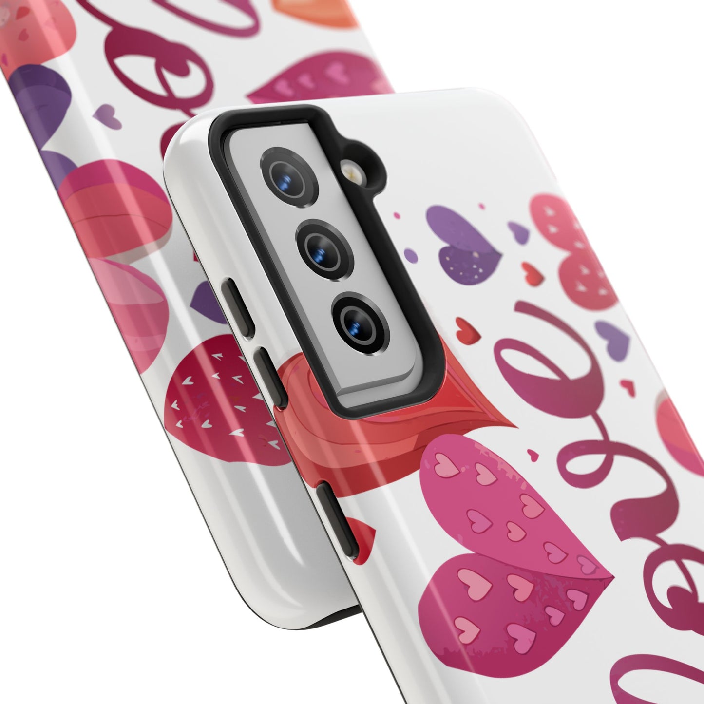 Love & Hearts Tough Valentine Phone Cases