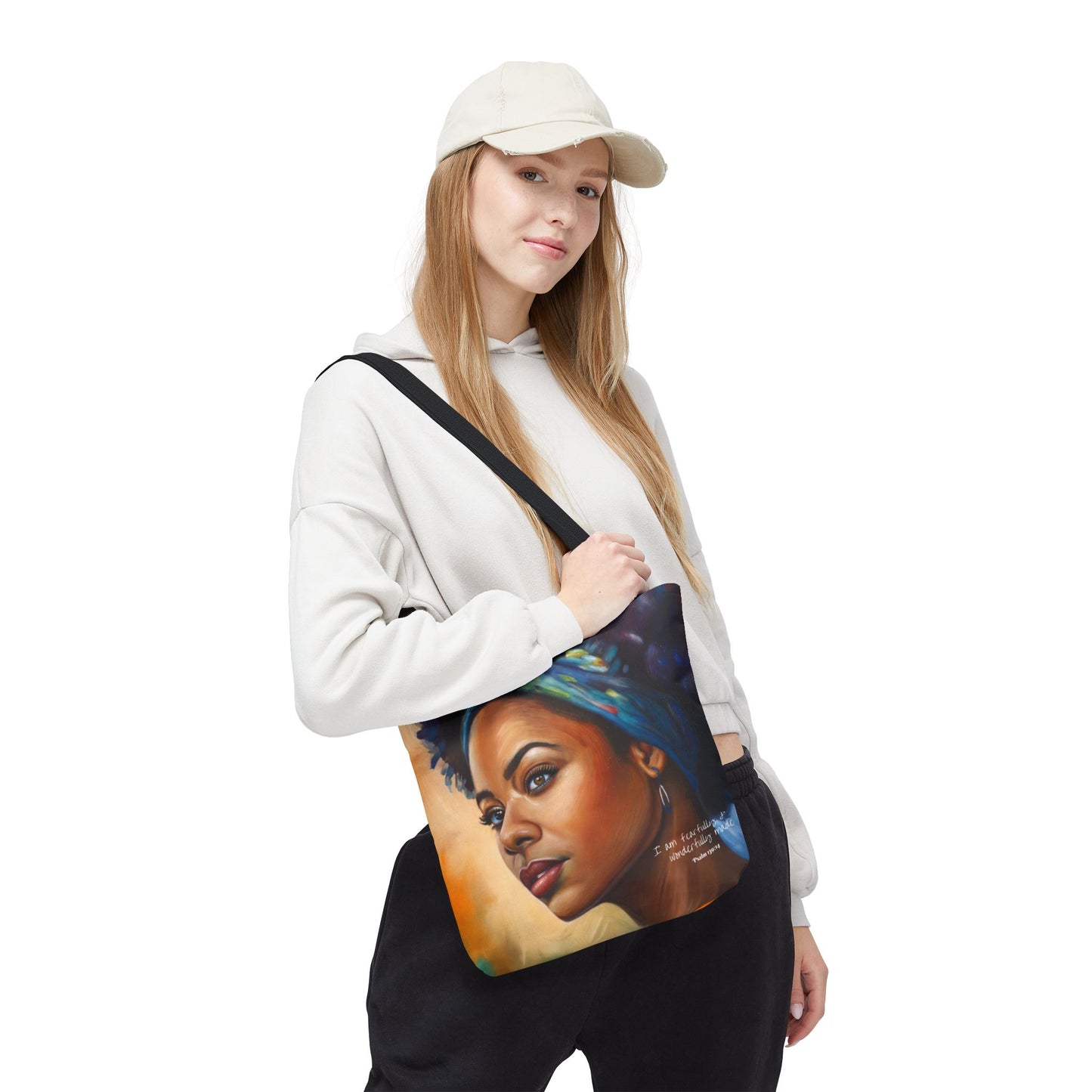 Art Tote Bag - Fearfully & Wonderfully Made Design