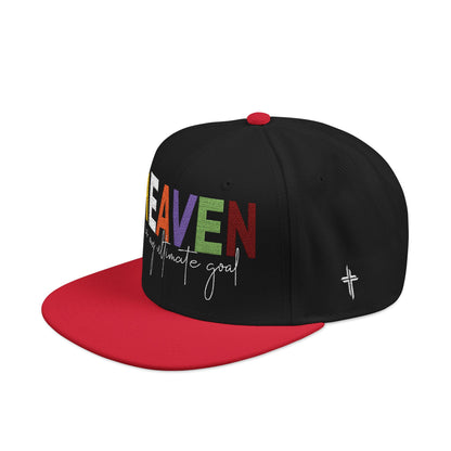 Snapback Cap Heaven is my Ultimate Goal Embroidery Hat