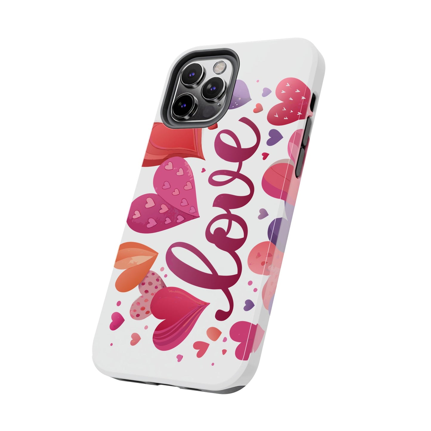 Love & Hearts Tough Valentine Phone Cases