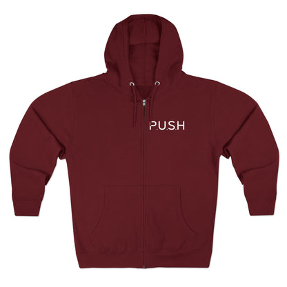 Zip Hoodie - P.U.S.H - Pray Until Something Happens