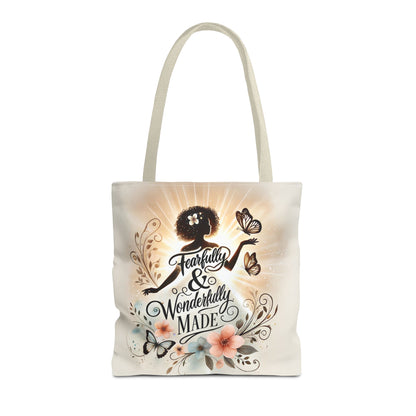 Fearfully & Wonderfully Made Tote Bag