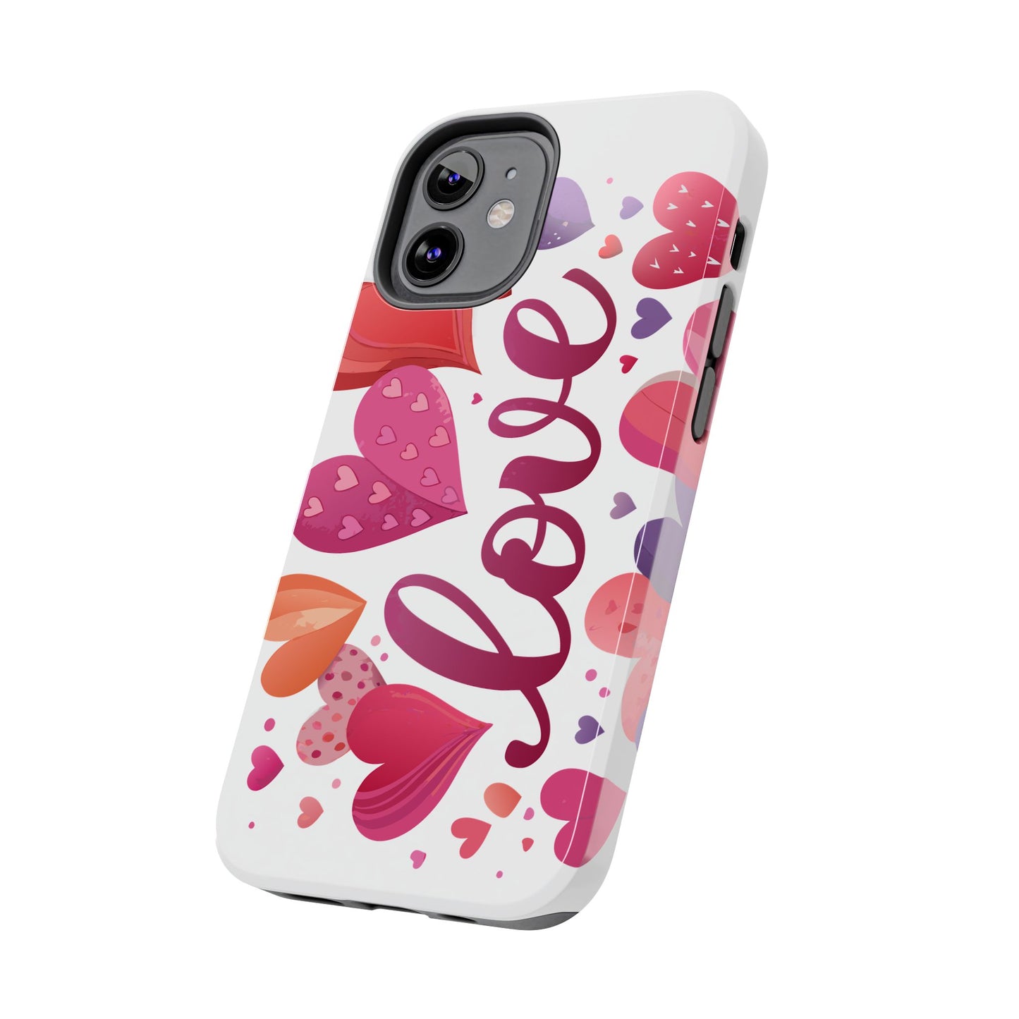 Love & Hearts Tough Valentine Phone Cases