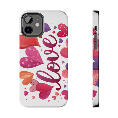 Love & Hearts Tough Valentine Phone Cases