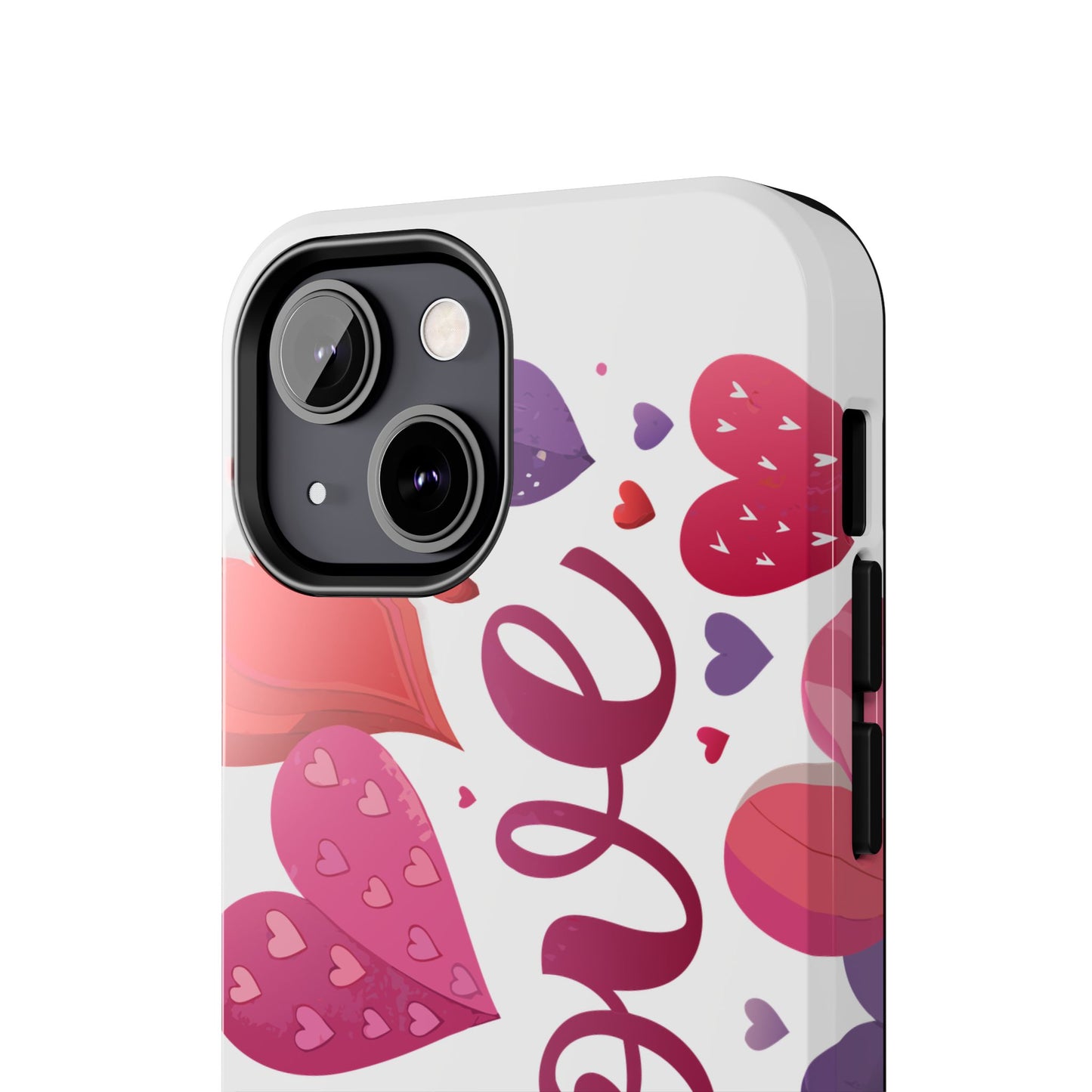 Love & Hearts Tough Valentine Phone Cases