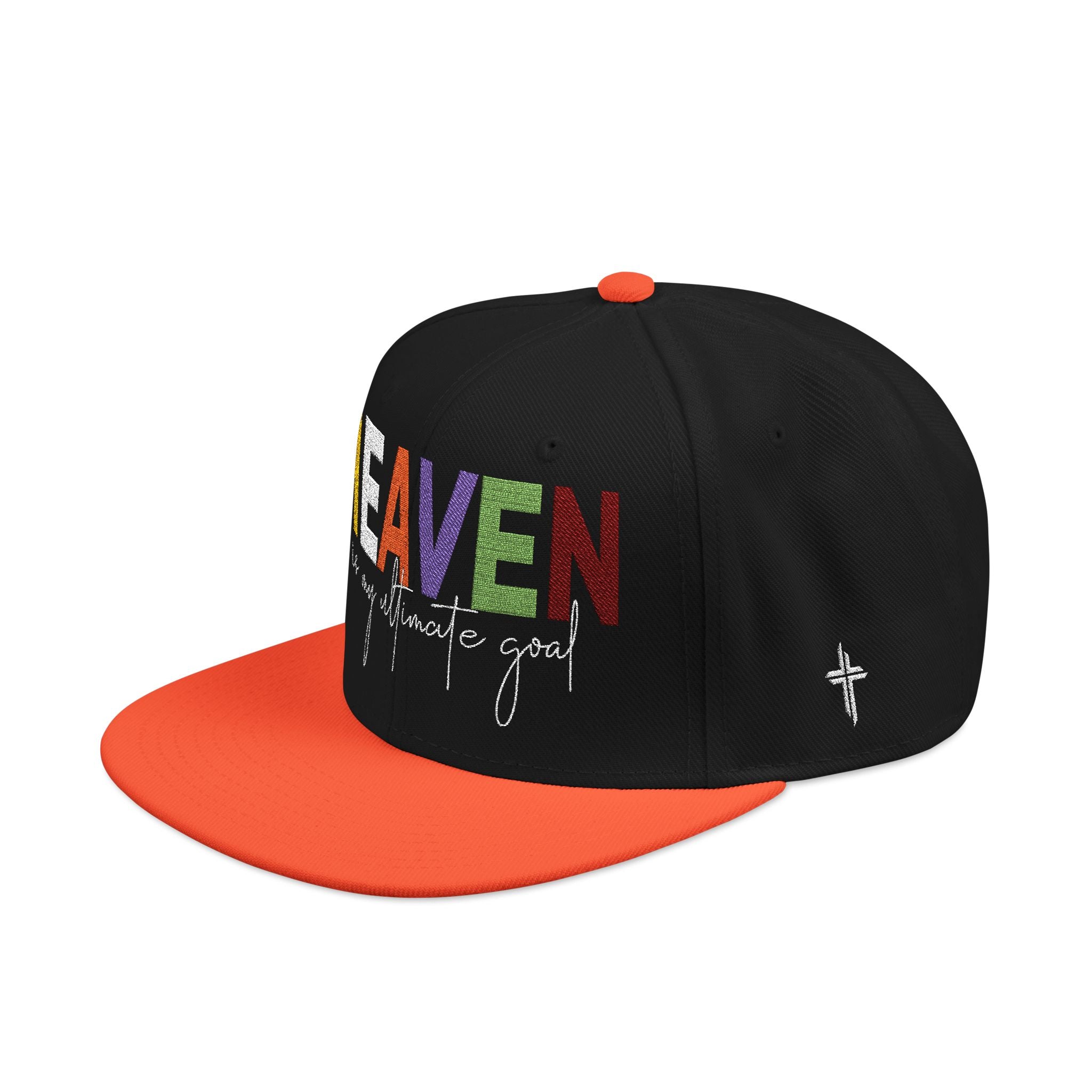 Snapback Cap Heaven is my Ultimate Goal Embroidery Hat